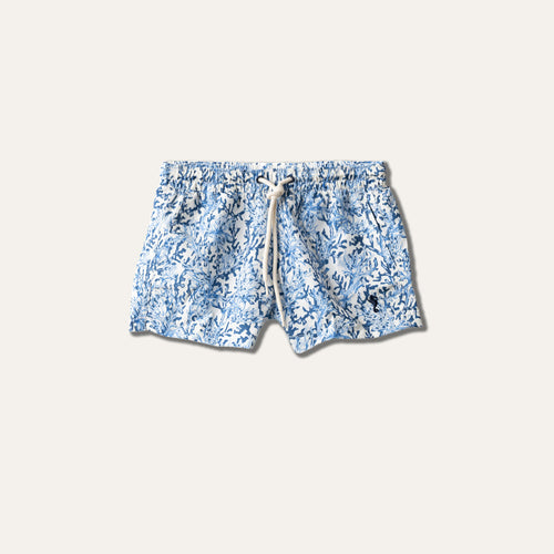 Shorts de baño Coral Blue (para niños)