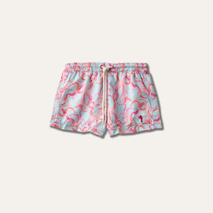 Badeshorts Octopus Blue (Kinder)