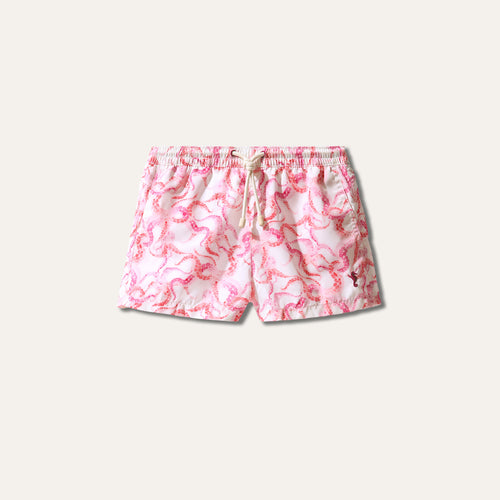 Shorts de baño Octopus Pink (para niños)