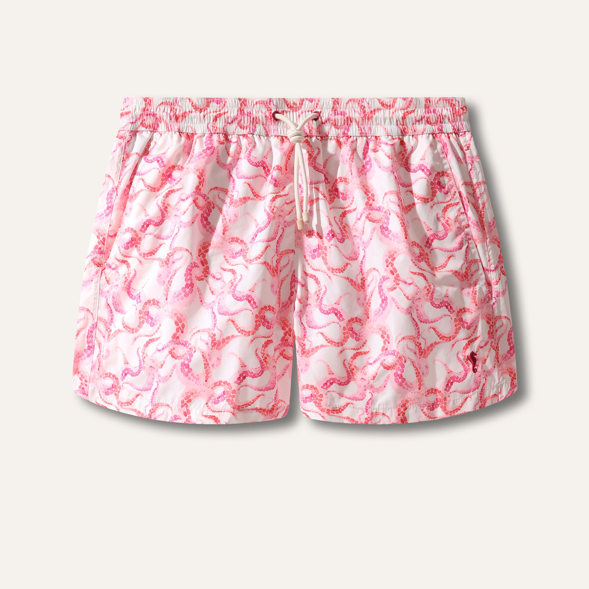 Short de bain Octopus Pink