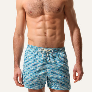 Badeshorts Sardine