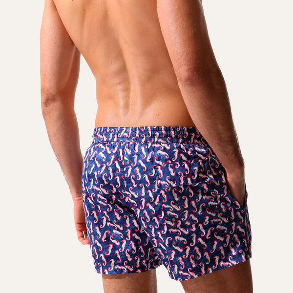 Badeshorts Seahorse Navy