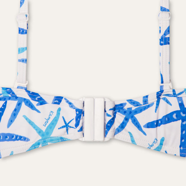 Full Cup Top Starfish White