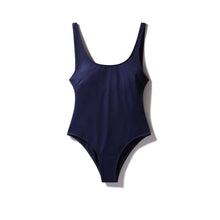 Load image into Gallery viewer, Olympic Style Swimsuit Navy - Onepieceswimsuit_Woman - KAMPOS
