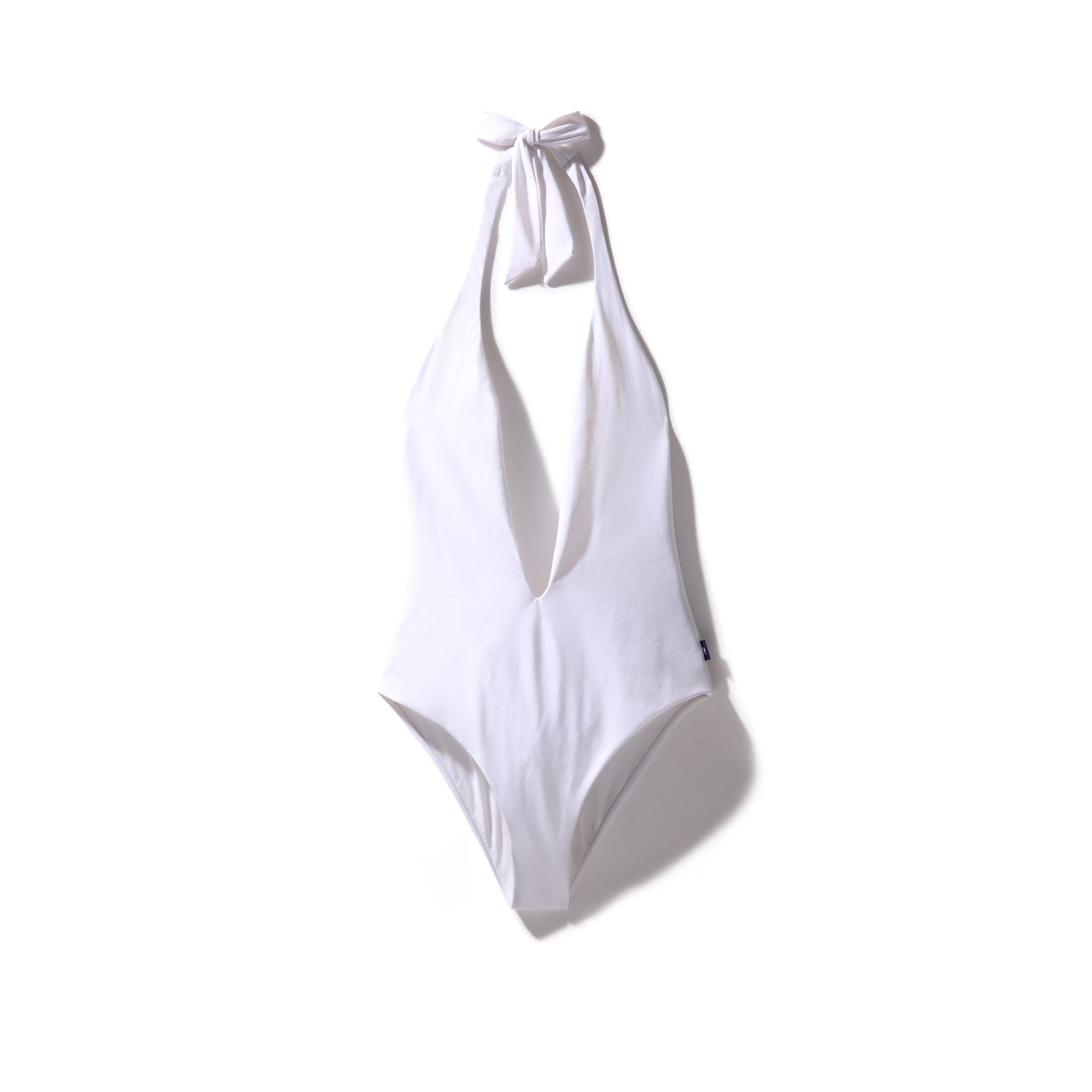 White plunge bathing on sale suit