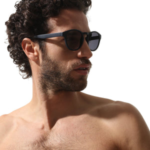 Sunglasses Round Blue - Sunglasses_Man - KAMPOS