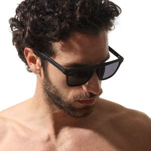 Sunglasses Square Black - Sunglasses_Man - KAMPOS