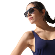 Load image into Gallery viewer, Sunglasses Square Blue - Sunglasses_Unisex - KAMPOS
