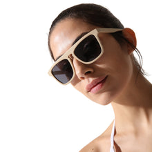 Charger l&#39;image dans la galerie, Sunglasses Square Sand - Sunglasses_Unisex - KAMPOS
