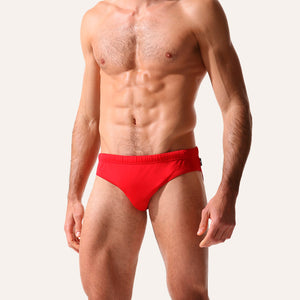 Swim Briefs Red - Swimbriefs_Man - KAMPOS