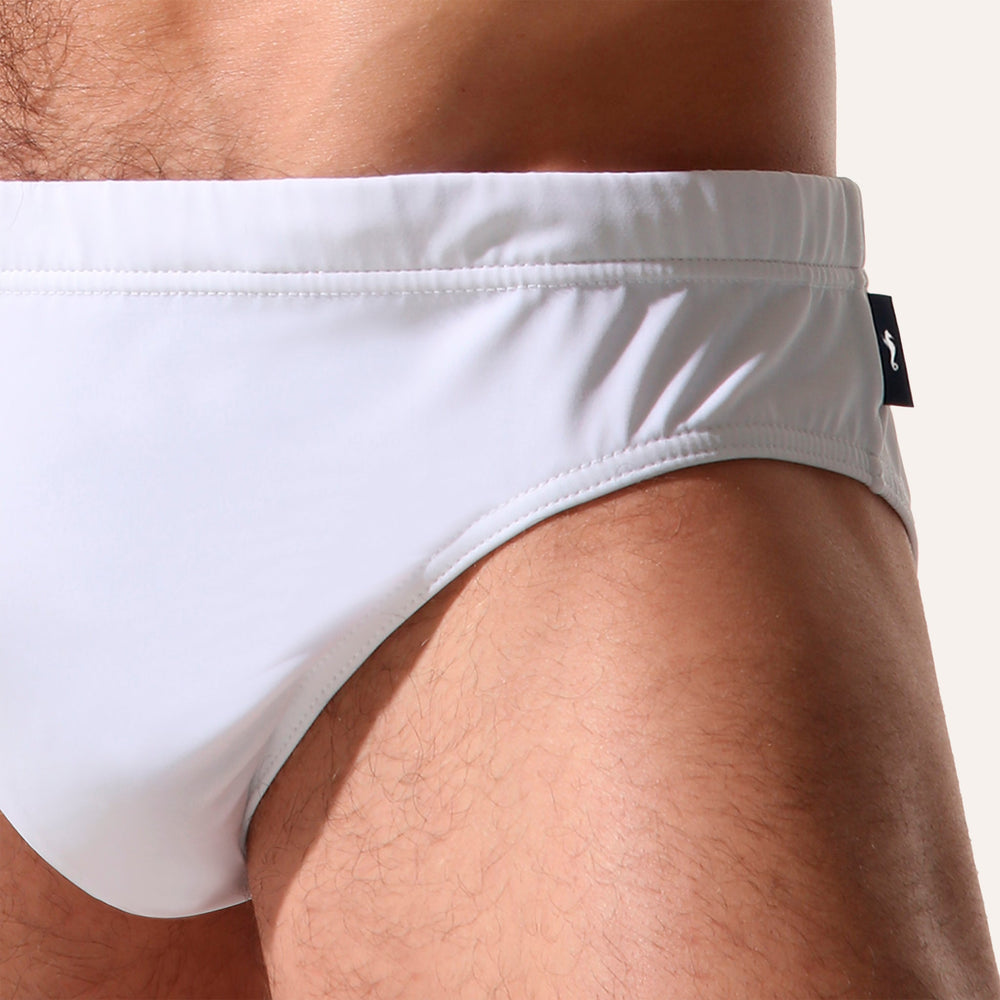 Swim Briefs White - Swimbriefs_Man - KAMPOS