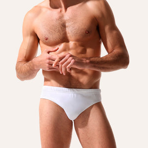 Swim Briefs White - Swimbriefs_Man - KAMPOS