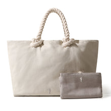 Load image into Gallery viewer, Tote Bag Sand White Large - Bag_Unisex - KAMPOS
