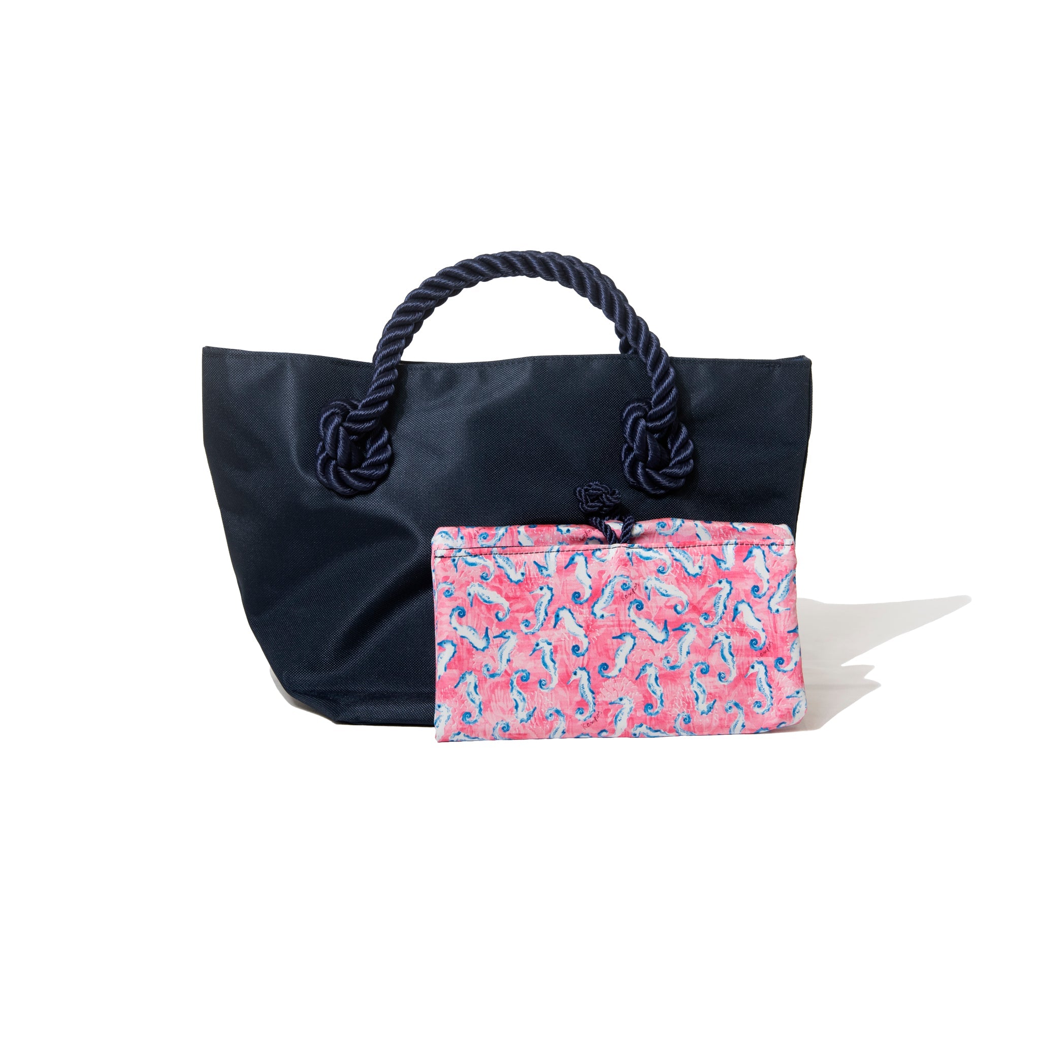 Tote Bag Small Seahorse Pink - Bag_Unisex - KAMPOS