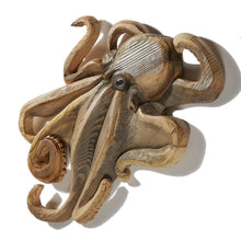 Load image into Gallery viewer, Wooden Octopus - Art - KAMPOS
