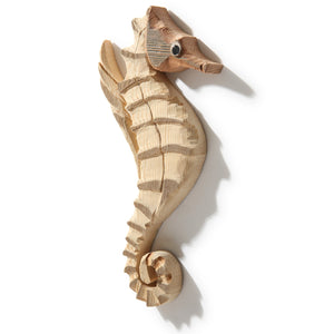 Wooden Seahorse - Art - KAMPOS