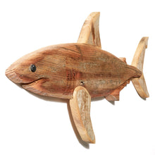 Load image into Gallery viewer, Wooden Shark - Art - KAMPOS

