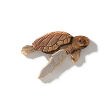 Load image into Gallery viewer, Wooden Turtle - Art - KAMPOS
